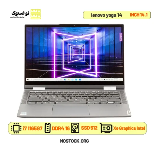 لپ تاپ استوک مدل lenovo yoga 7 14 پردازنده i5 نسل 11