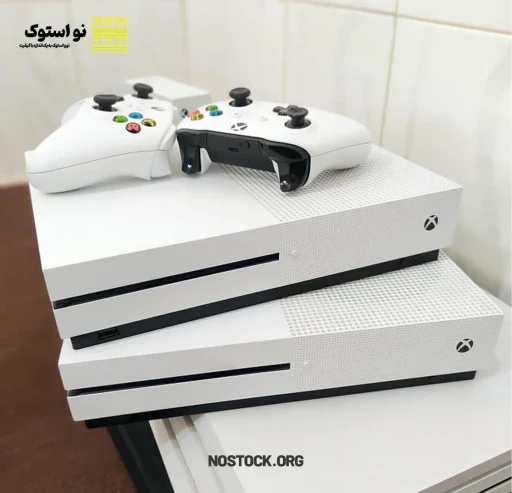 Stock game console Microsoft XBOX One S 1 tera memory 3