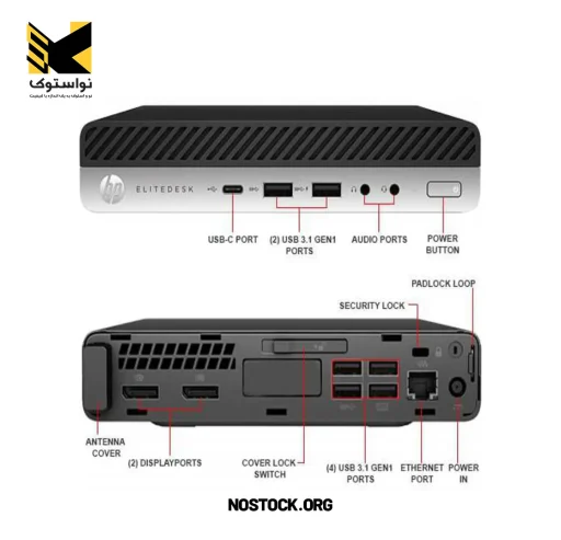 Stock mini case hp elitedesk 800 g3 processor i5 generation 7 Nostock 2